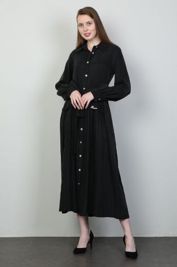 Picture of Lasagrada K4353 BLACK Women Dress