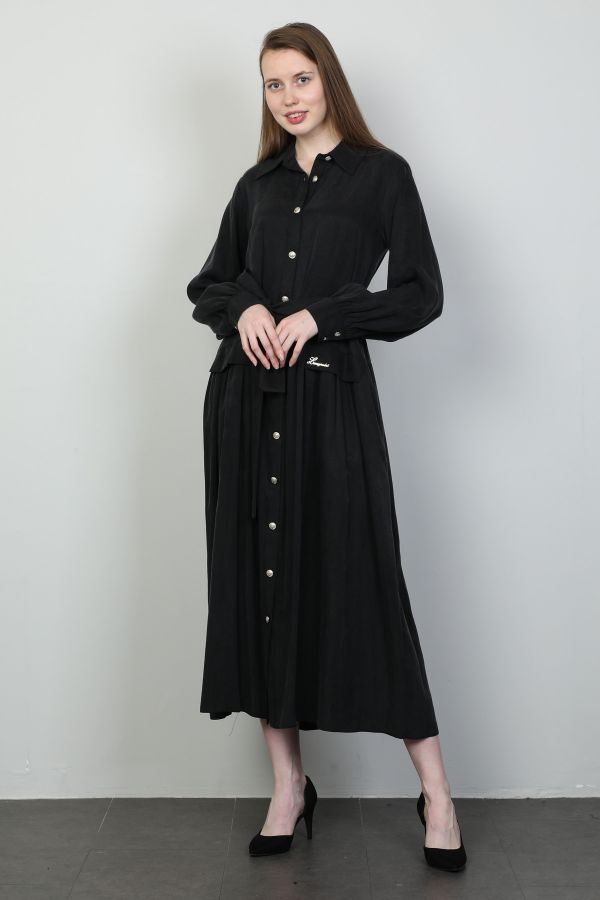 Picture of Lasagrada K4353 BLACK Women Dress