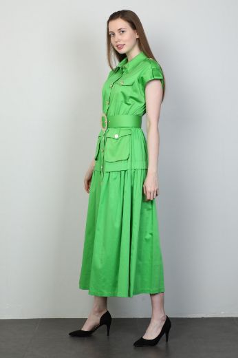 Picture of Lasagrada K4291 GREEN Women Dress