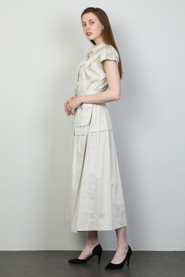 Picture of Lasagrada K4291 CREAM Women Dress