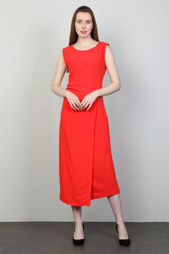 Picture of Lasagrada K4323 ORANGE Women Dress