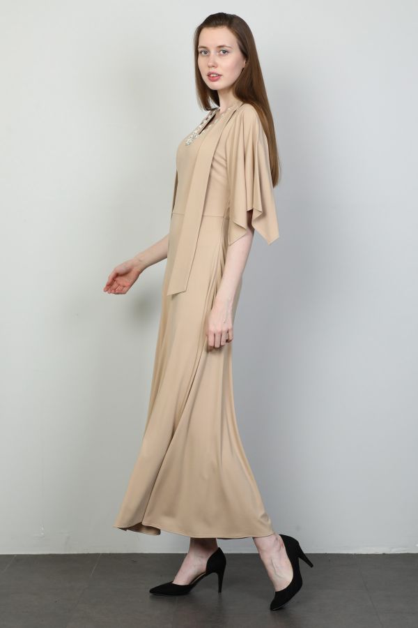 Picture of Lasagrada K4288 BEIGE Women Dress