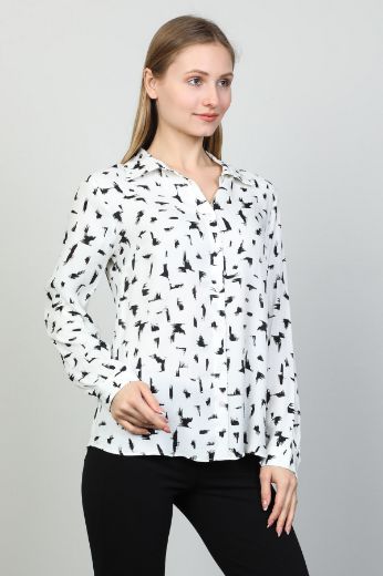 Picture of Modalinda 43032 ECRU Women Shirt