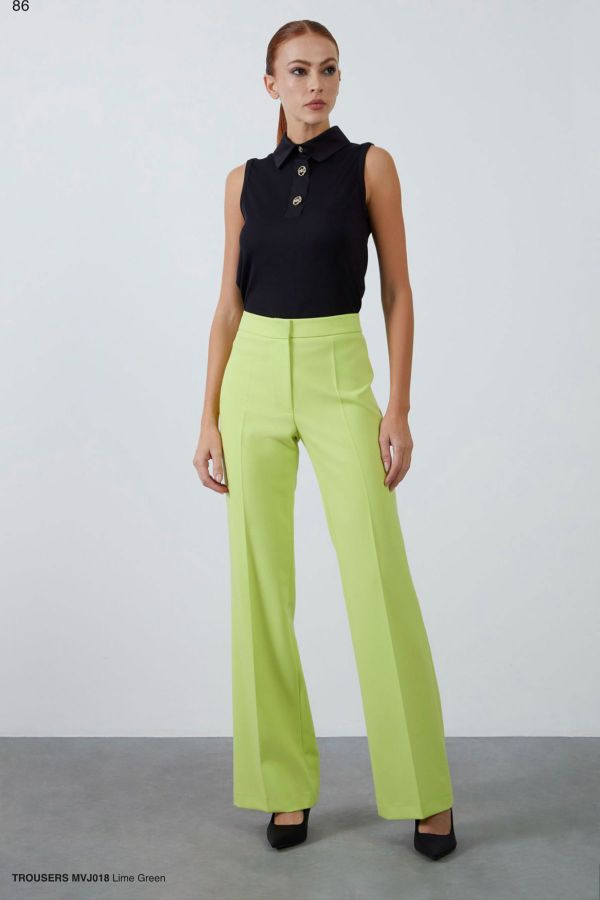 Picture of 4gKiwe MVJ018 PISTACHIO GREEN Women's Trousers