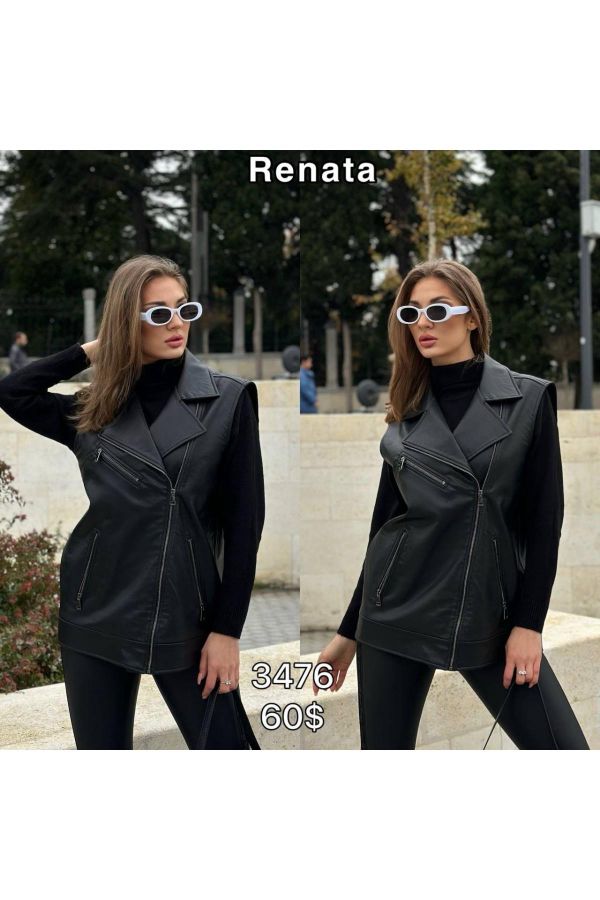 Renata 3476 SIYAH Kadın Trençkot resmi