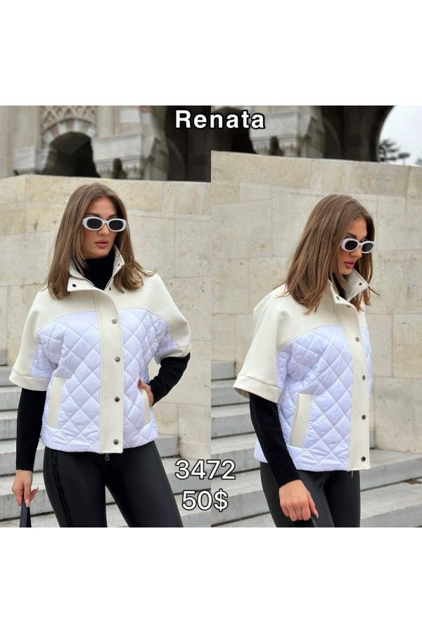 Picture of Renata 3472 ECRU Women Coat