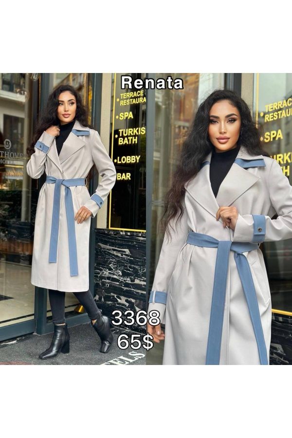 Picture of Renata 3368 ECRU Women Coat