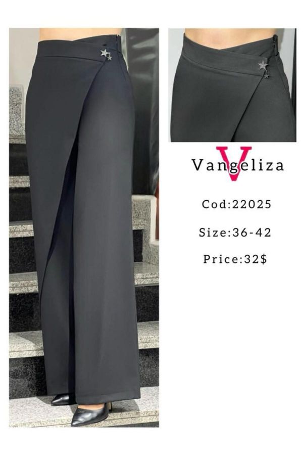 Picture of Vangeliza 22025 BLACK Women's Trousers