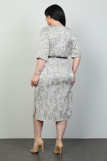 Изображение Of White 1245008xl ЭКРЮ Женское платье большого размера 