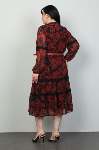 Picture of Roguee 1902xl RED Plus Size Women Dress 