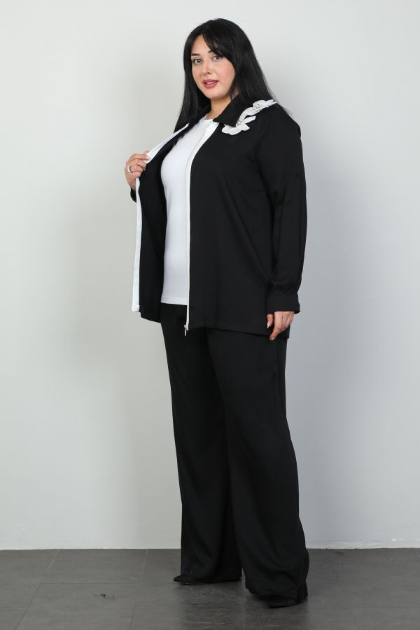 Picture of Roguee 1510xl BLACK Plus Size Women Suit