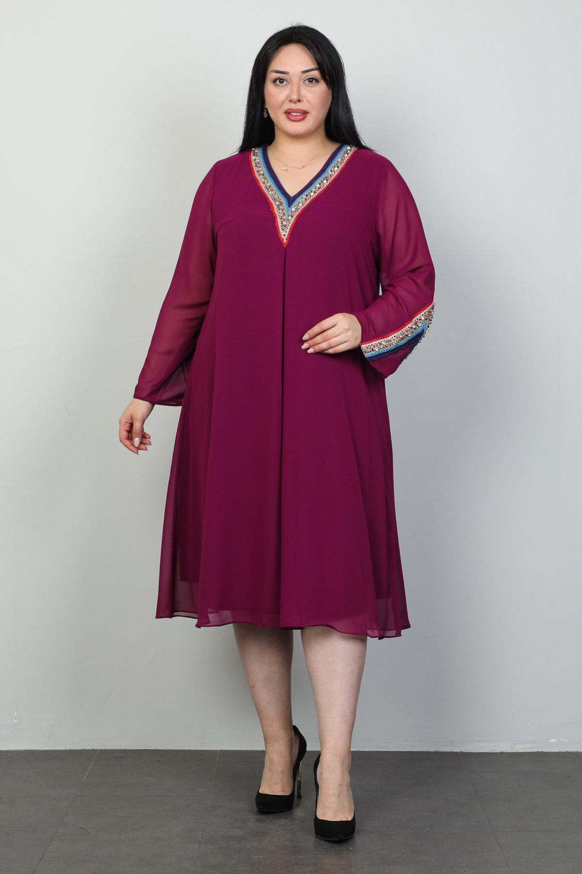 Plum plus clearance size dress