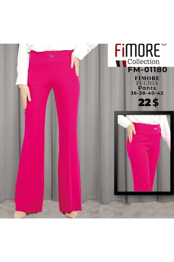 Picture of Fimore 01180 FUCHSIA Women's Trousers