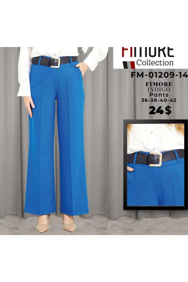 Picture of Fimore 01209-14 SAX Women's Trousers