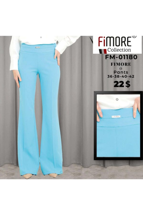 Picture of Fimore 01180 BLUE Women's Trousers