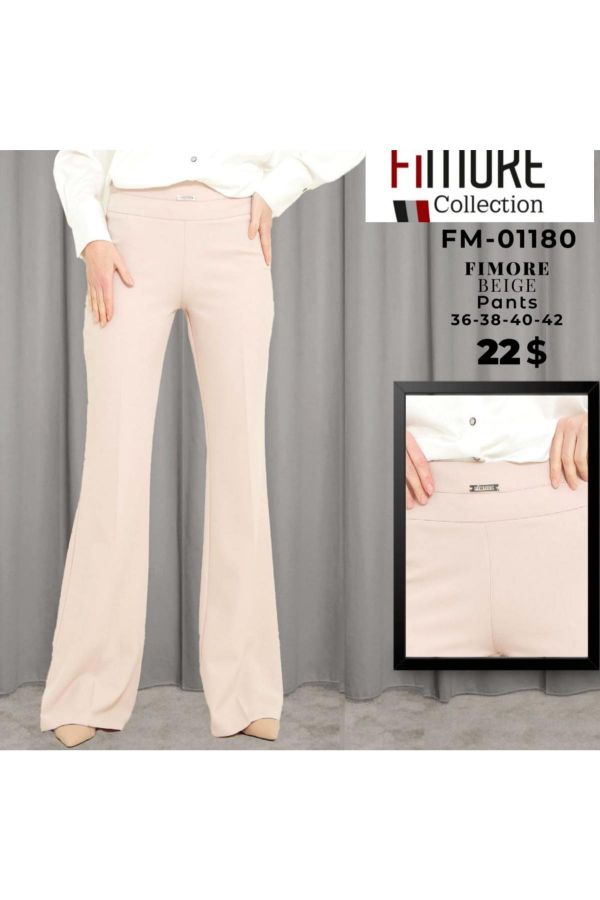 Picture of Fimore 01180 BEIGE Women's Trousers