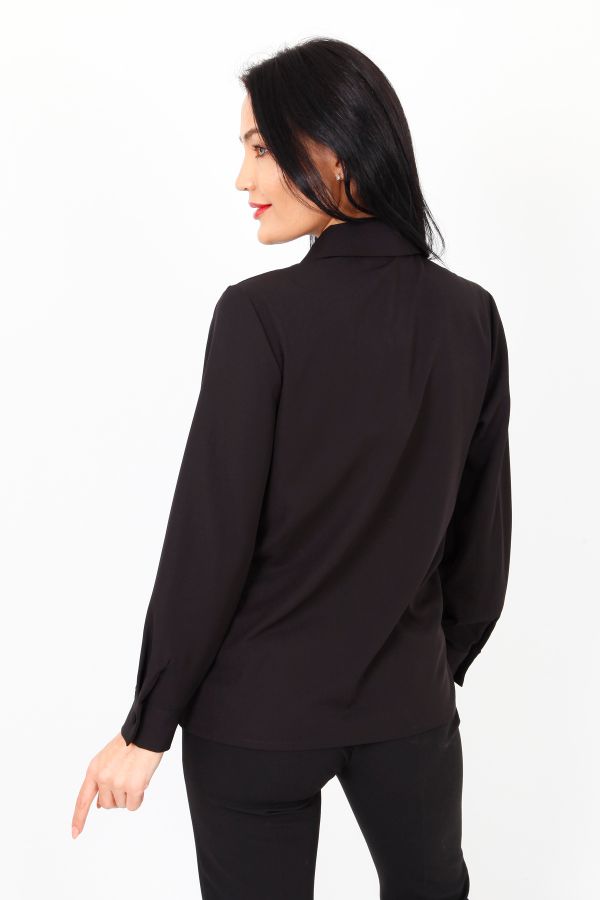 Picture of Lasagrada L23748 BLACK Women Blouse