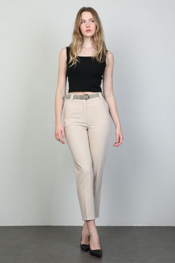 Picture of Vivento P4259 BEIGE Women's Trousers