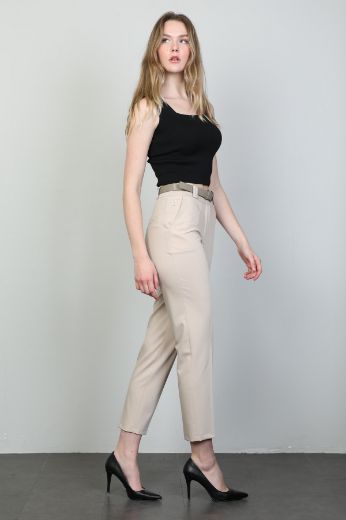 Picture of Vivento P4259 BEIGE Women's Trousers