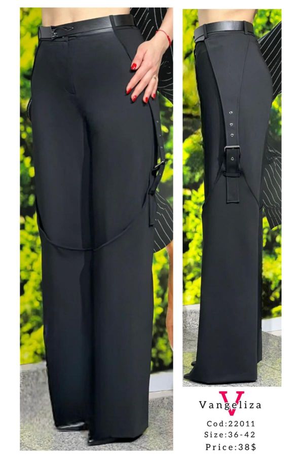 Picture of Vangeliza 22011 BLACK Women's Trousers