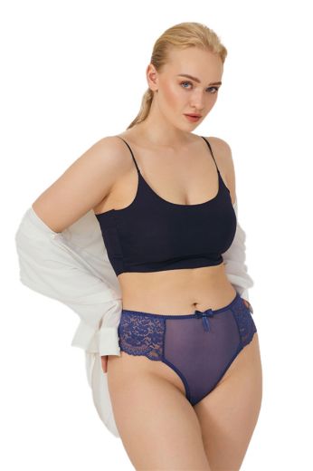 Picture of Cottonhill CH60051212KK NAVY BLUE Womens Panties