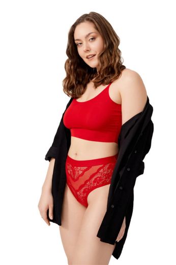 Picture of Cottonhill CH60531112KR RED Womens Panties