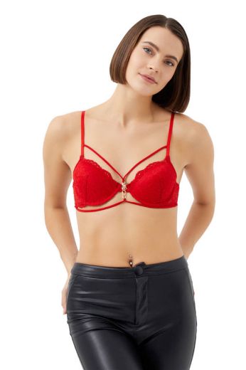 Picture of Cottonhill CH10491106KR RED Womens Bralettes