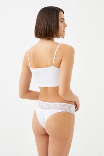 Picture of Cottonhill CH61151208BY WHITE Womens Panties
