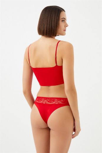 Picture of Cottonhill CH61151207KR RED Womens Panties