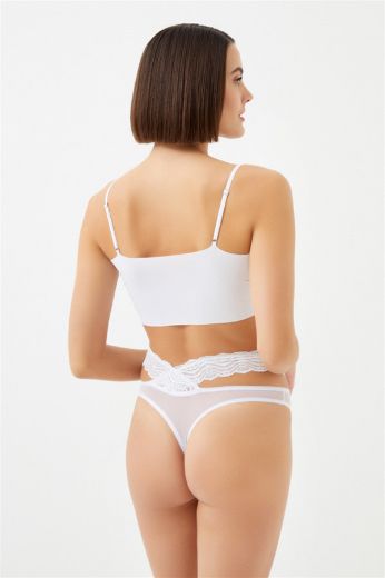 Picture of Cottonhill CH61241108BY WHITE Womens Panties