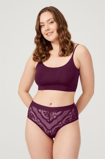 Picture of Cottonhill CH60531112MD damson Womens Panties