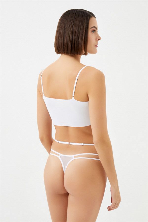 Picture of Cottonhill CH61221106BY WHITE Womens Panties