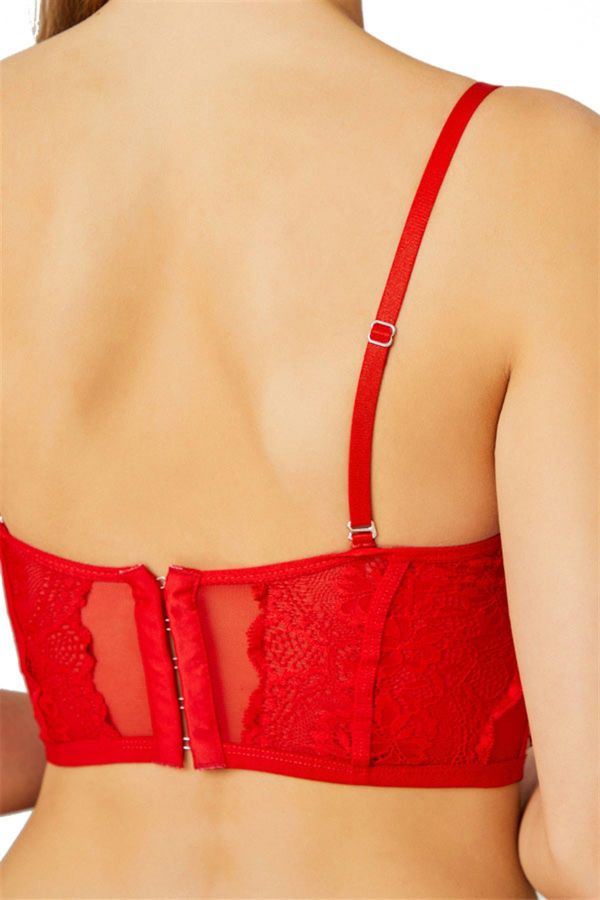 Picture of Cottonhill CH10401107KR RED Womens Bralettes