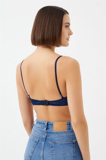 Picture of Cottonhill CH10551908LC NAVY BLUE Womens Bralettes