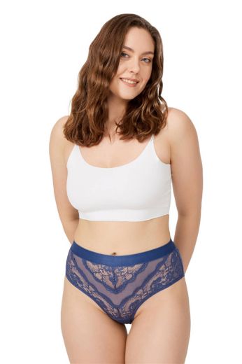 Picture of Cottonhill CH60531111KK NAVY BLUE Womens Panties