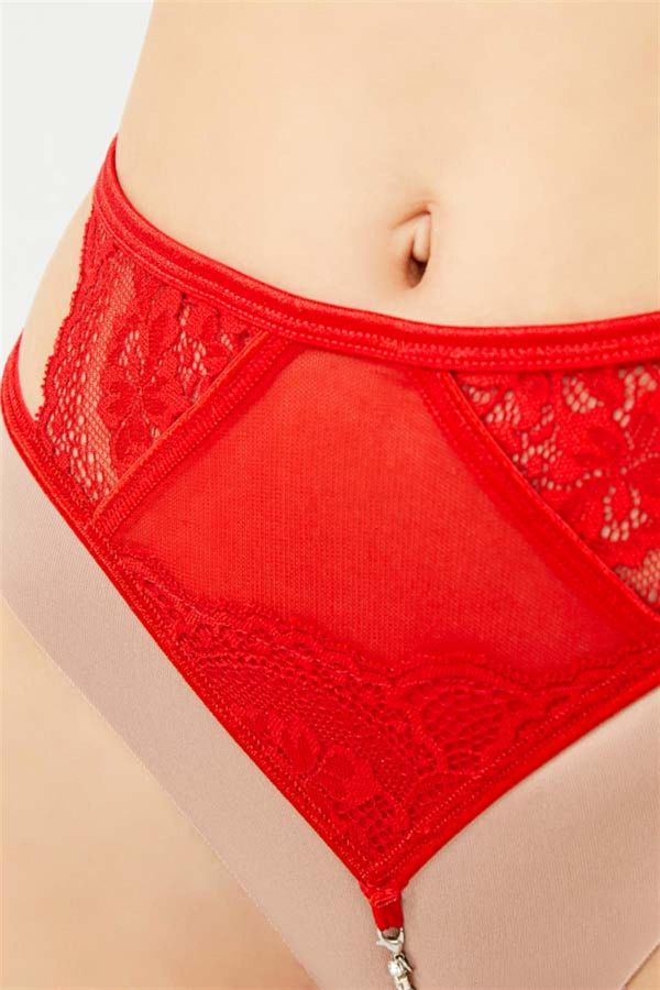 Picture of Cottonhill CH61101106KR RED Womens Panties