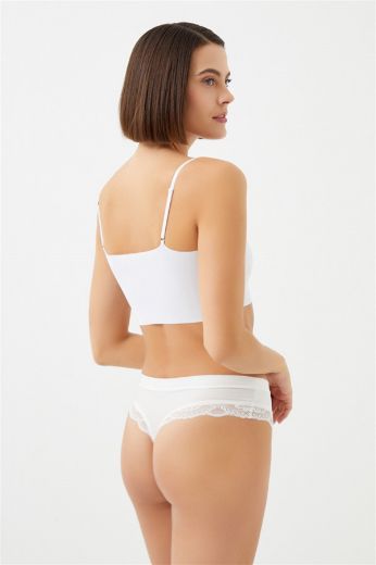 Picture of Cottonhill CH61182407KM CREAM Womens Panties