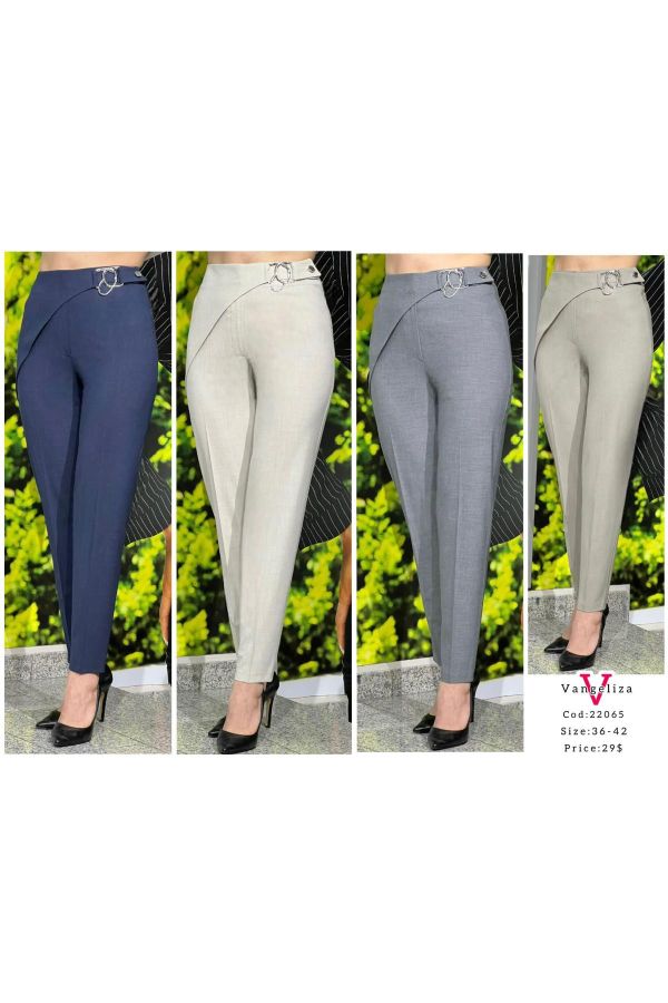 Picture of Vangeliza 22065 GREY Women's Trousers