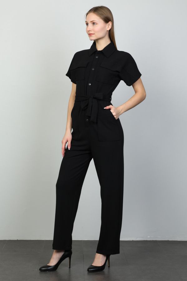 Picture of F.X Missony 2808 BLACK Women Overalls