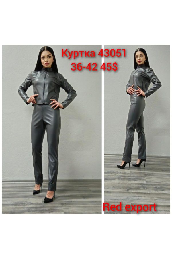 Picture of Red Export Women 43051 GREY Women's Trousers