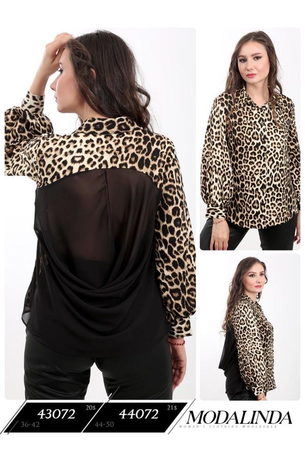 Picture of Modalinda 43072 PATTERN Women Blouse