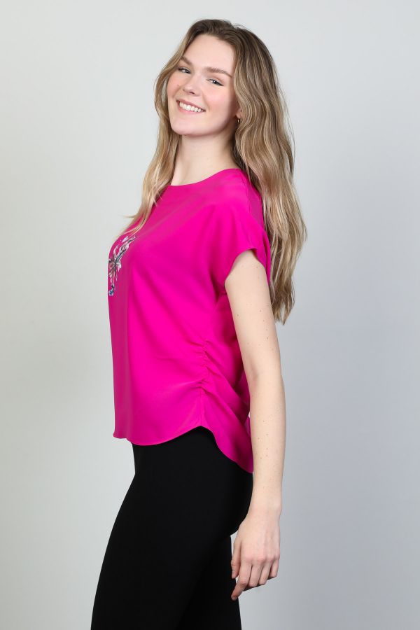 Picture of Modalinda 43071 PINK Women Blouse