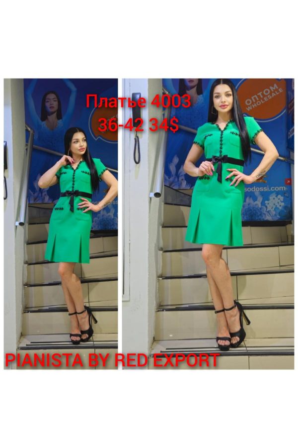 Picture of Red Export Women 4003 GREEN Women Dress