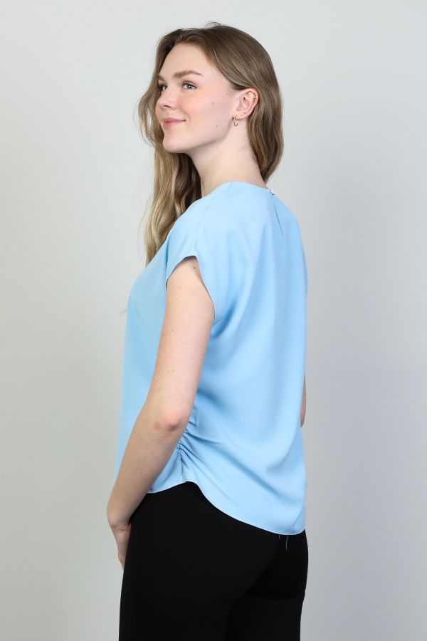 Picture of Modalinda 43071 TURQUOISE Women Blouse