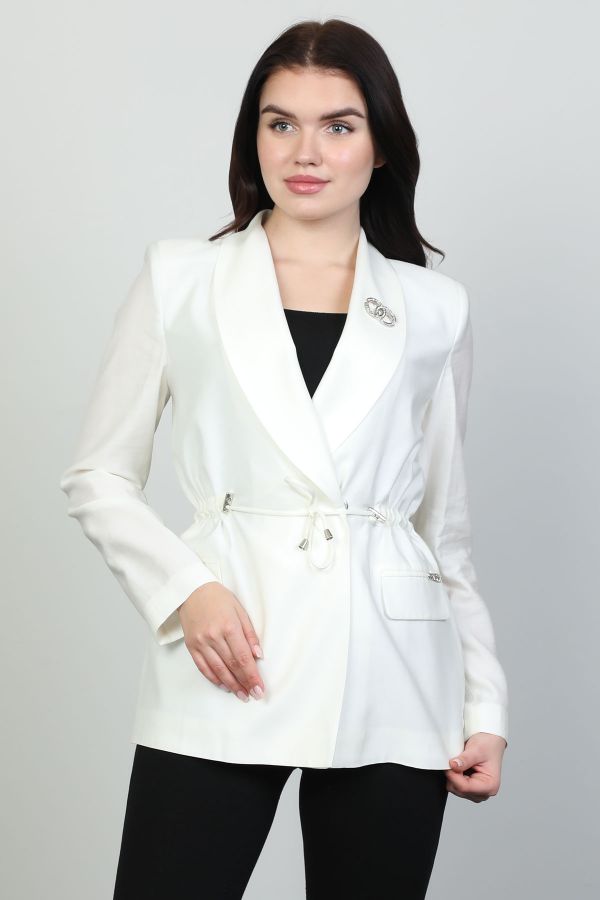 Fimore 5692-24 EKRU Kadın Ceket resmi