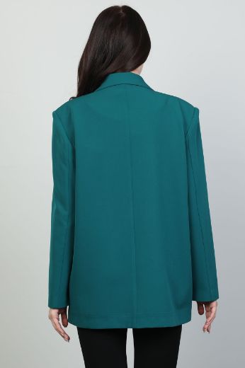 Fimore 5701-6 PETROL YESILI Kadın Ceket resmi