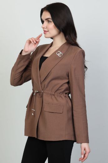 Fimore 5692-24 KAHVE Kadın Ceket resmi