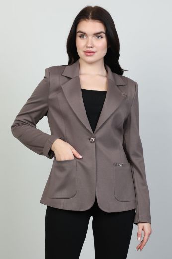Fimore 5316-21 GRI Kadın Ceket resmi