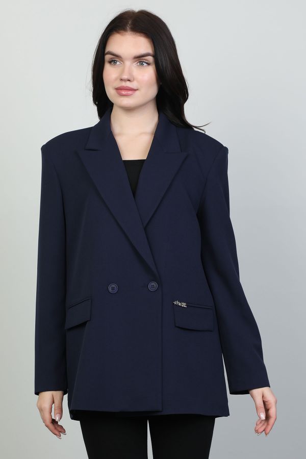 Fimore 5701-6 LACIVERT Kadın Ceket resmi