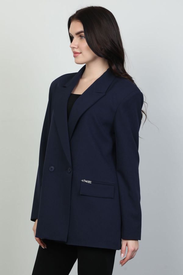 Fimore 5701-6 LACIVERT Kadın Ceket resmi